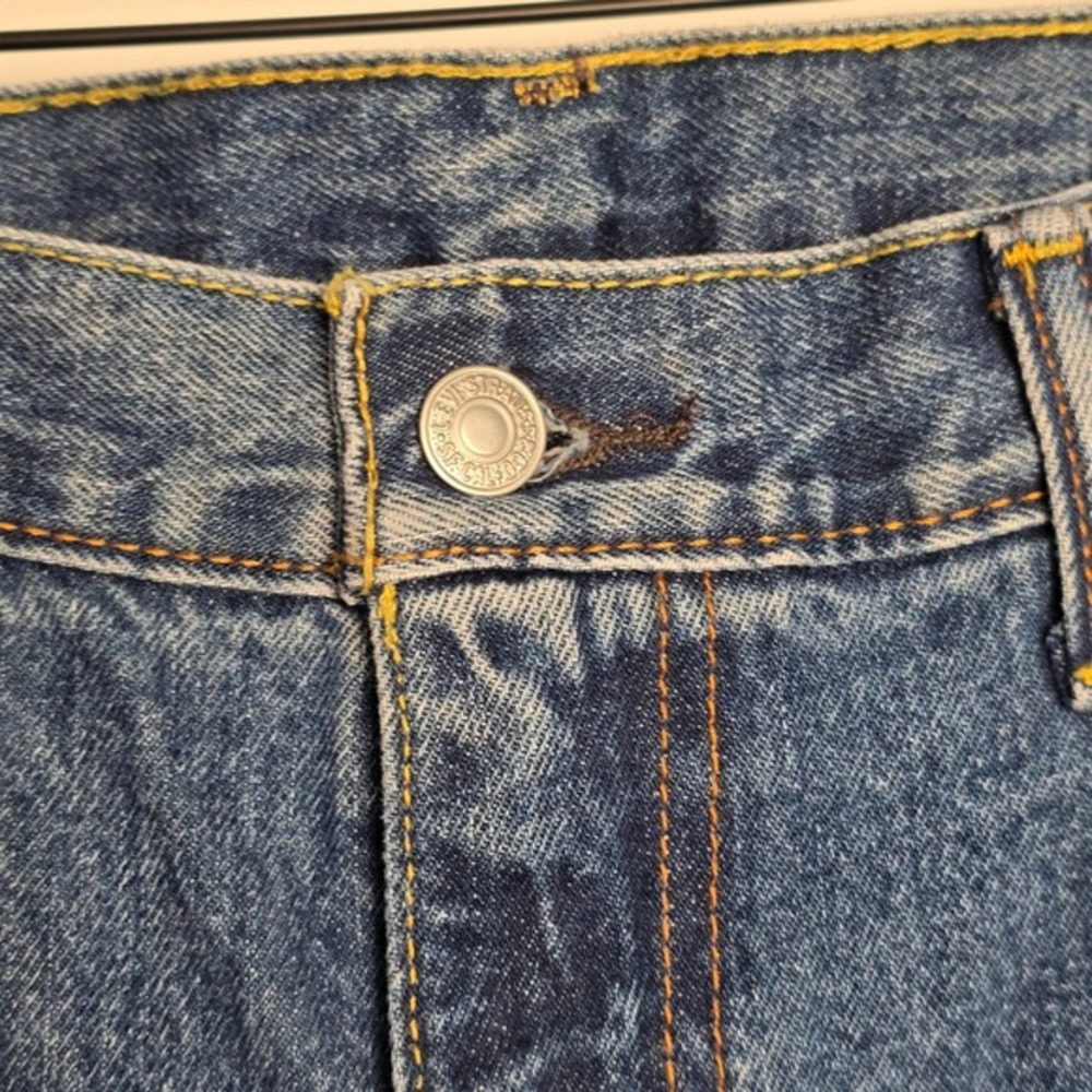 Levi Strauss 550 Jeans W38 L30 Blue Denim Relaxed Fit Basic Essential - Picture 5 of 16